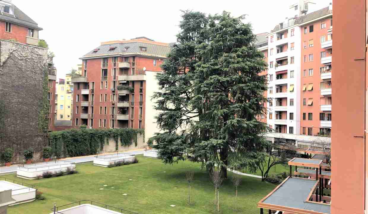 vista giardino quartiere
